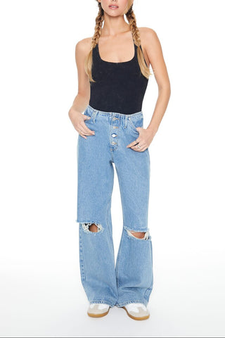 Crisscross Tank Bodysuit