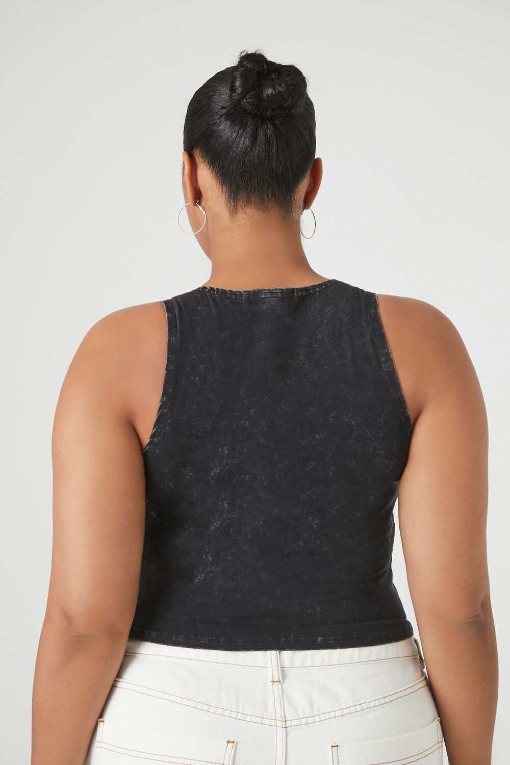  Forever 21 Plus Size Cropped Tank Top - agave - Bonton