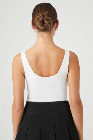 Bow Ricrac-Trim Bodysuit