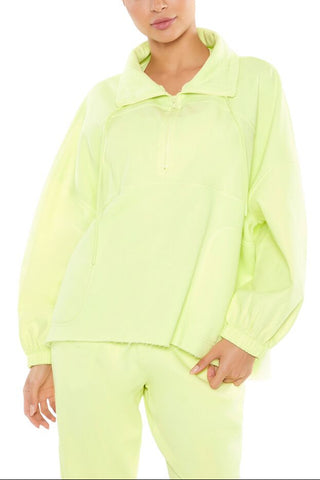 Active Half-Zip Fleece Pullover