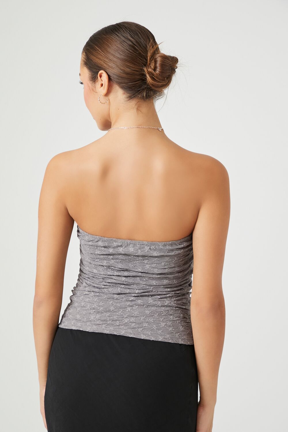  Forever 21 Sweetheart Tube Top - dusty lavender - Bonton