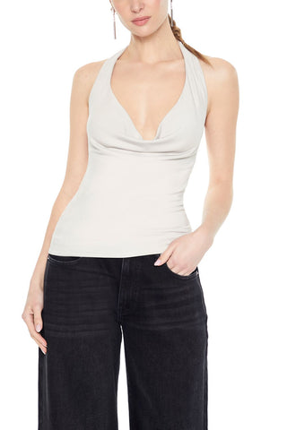 Cowl Halter Top