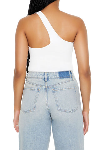 Sweater-Knit Thong Bodysuit