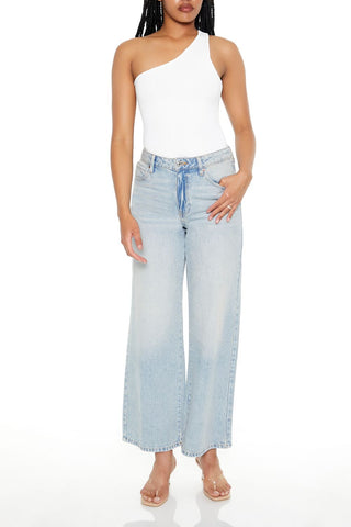 Sweater-Knit Thong Bodysuit