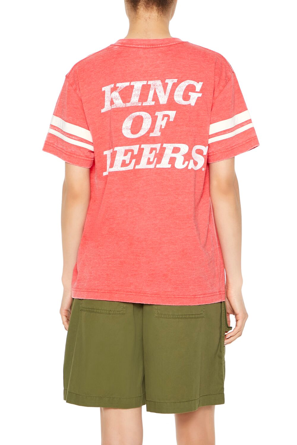  Forever 21 Budweiser Graphic Tee - red multi - Bonton