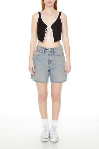 Tie-Front Crop Top