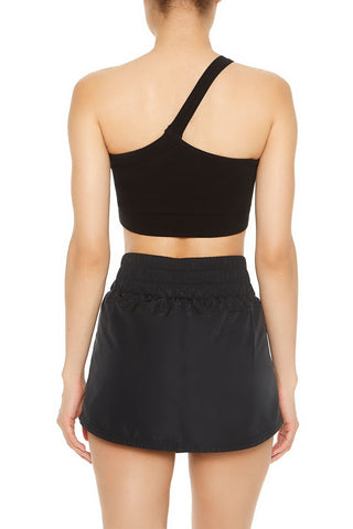 Seamless One-Shoulder Sports Bra