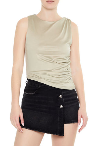 Contour Sculpt Asymmetrical Tank Top