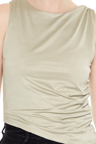 Contour Sculpt Asymmetrical Tank Top