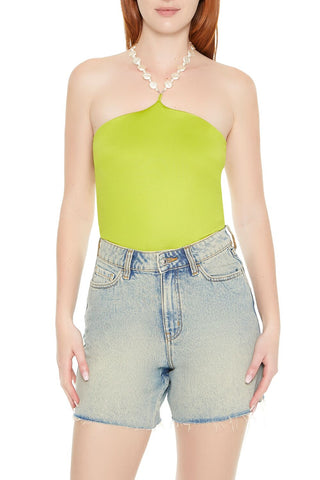 Contour Sculpt Faux Pearl Bodysuit