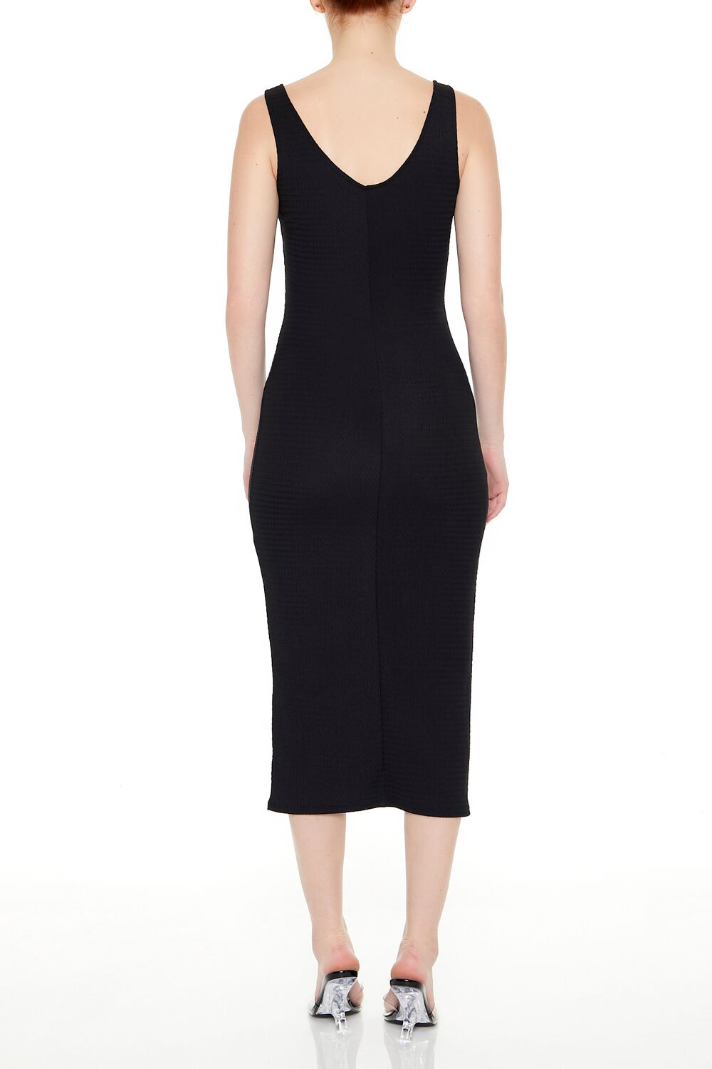  Forever 21 Tank Midi Dress - black-swatch - Bonton