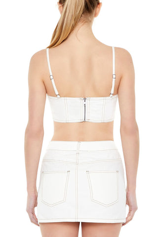 Sweetheart Cropped Cami