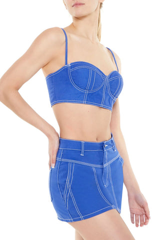 Sweetheart Cropped Cami