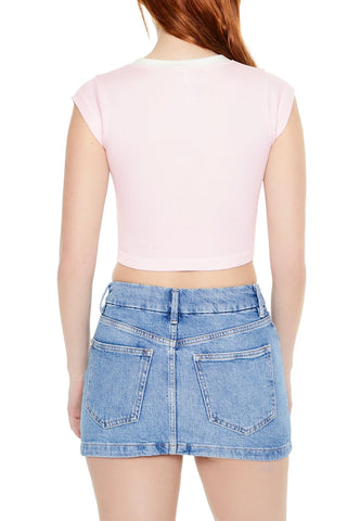 Ribbed Seamless Crop Top