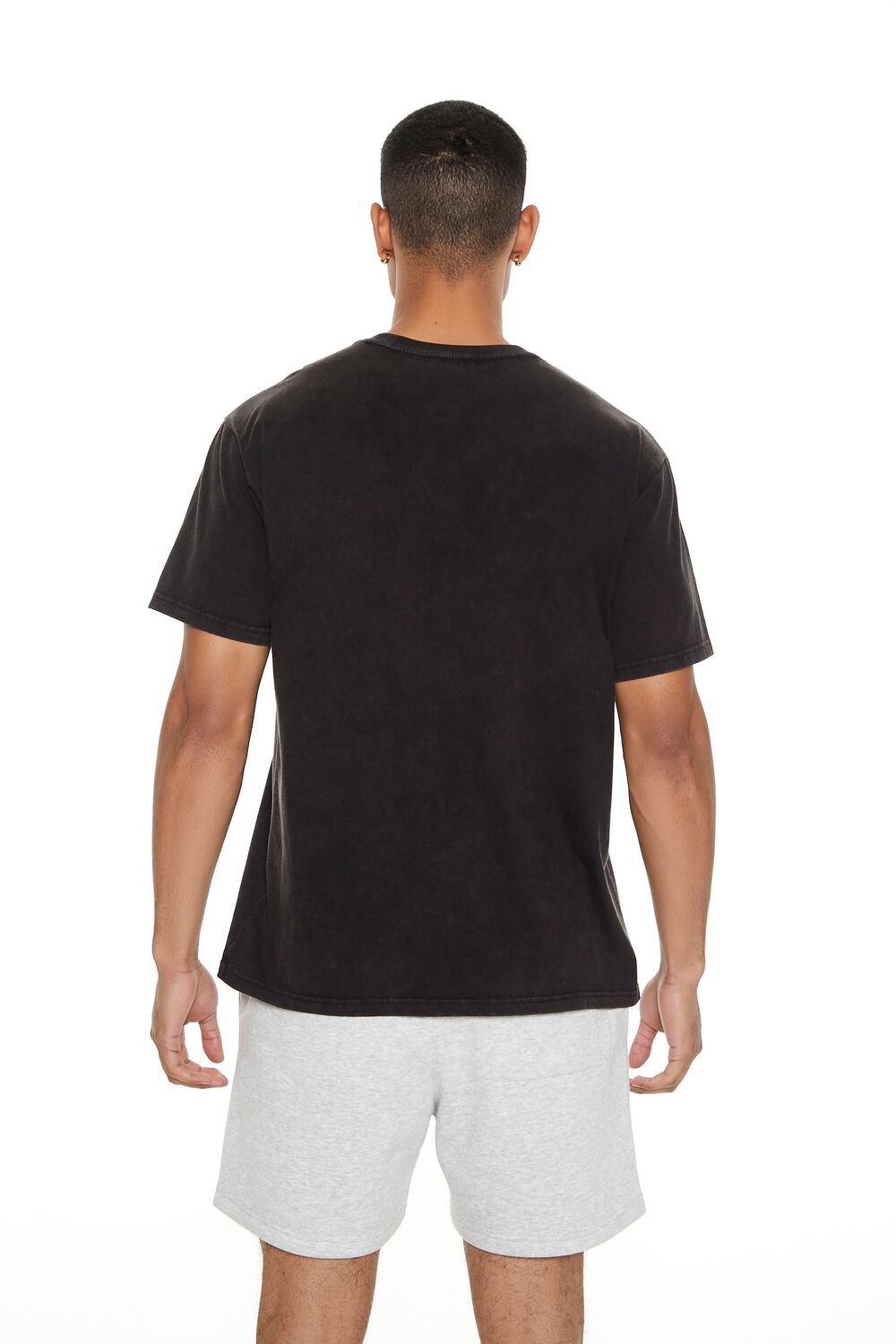  Forever 21 Venice Malibu Ventura Graphic Tee - washed black multi - Bonton