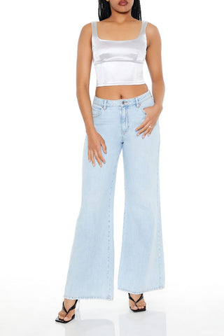 Square-Neck Crop Top