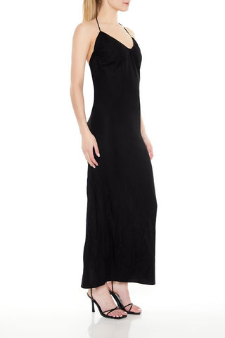 Halter Maxi Column Dress