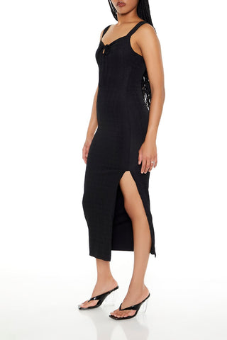 Cutout Bodycon Maxi Dress