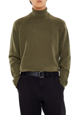 Raglan Turtleneck Sweater