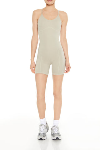 Active Seamless Crisscross Romper