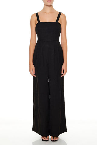 Cutout Wide-Leg Jumpsuit