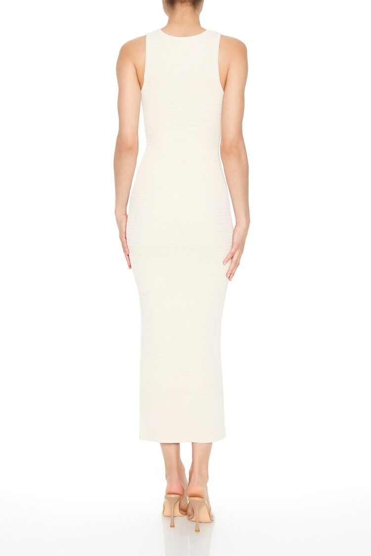  Forever 21 Sleeveless Crochet Maxi Dress - cream - Bonton