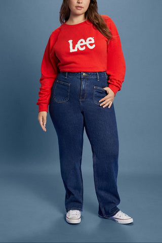 Plus Size Fleece Lee Graphic Pullover