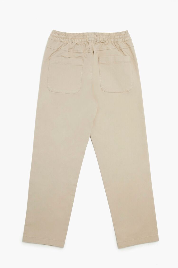  Forever 21 Kids Drawstring Pants (Girls + Boys) - tan - Bonton