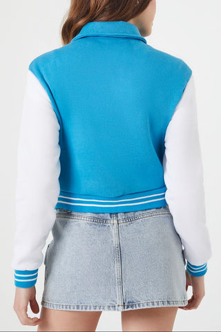 Brooklyn Zip-Up Bomber Jacket