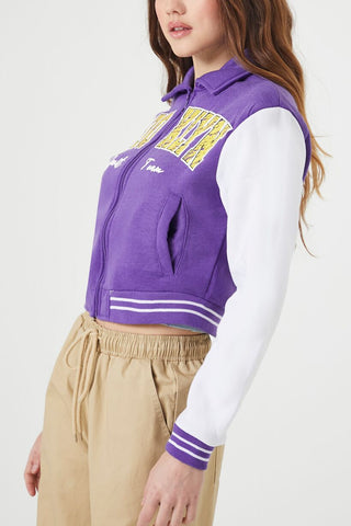 Brooklyn Zip-Up Bomber Jacket