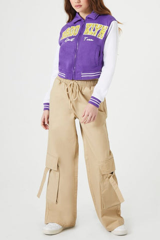 Brooklyn Zip-Up Bomber Jacket