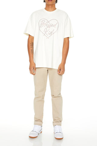 Rhinestone Blessed Kid Tee