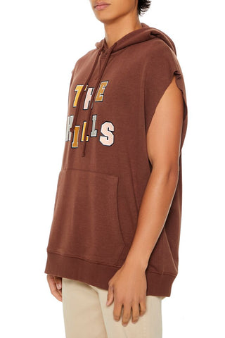 The Hills Printed Chenille Patch Hoodie