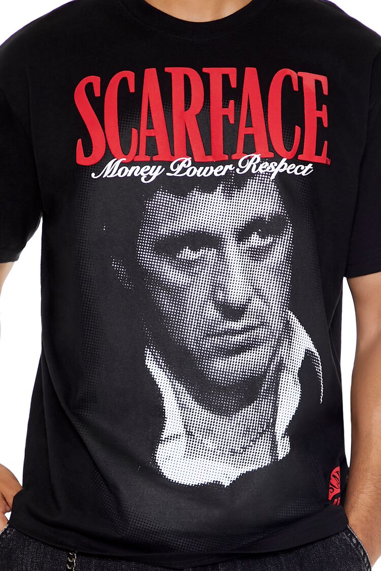 Forever 21 Scarface Puff Print Graphic Tee - black multi - Bonton
