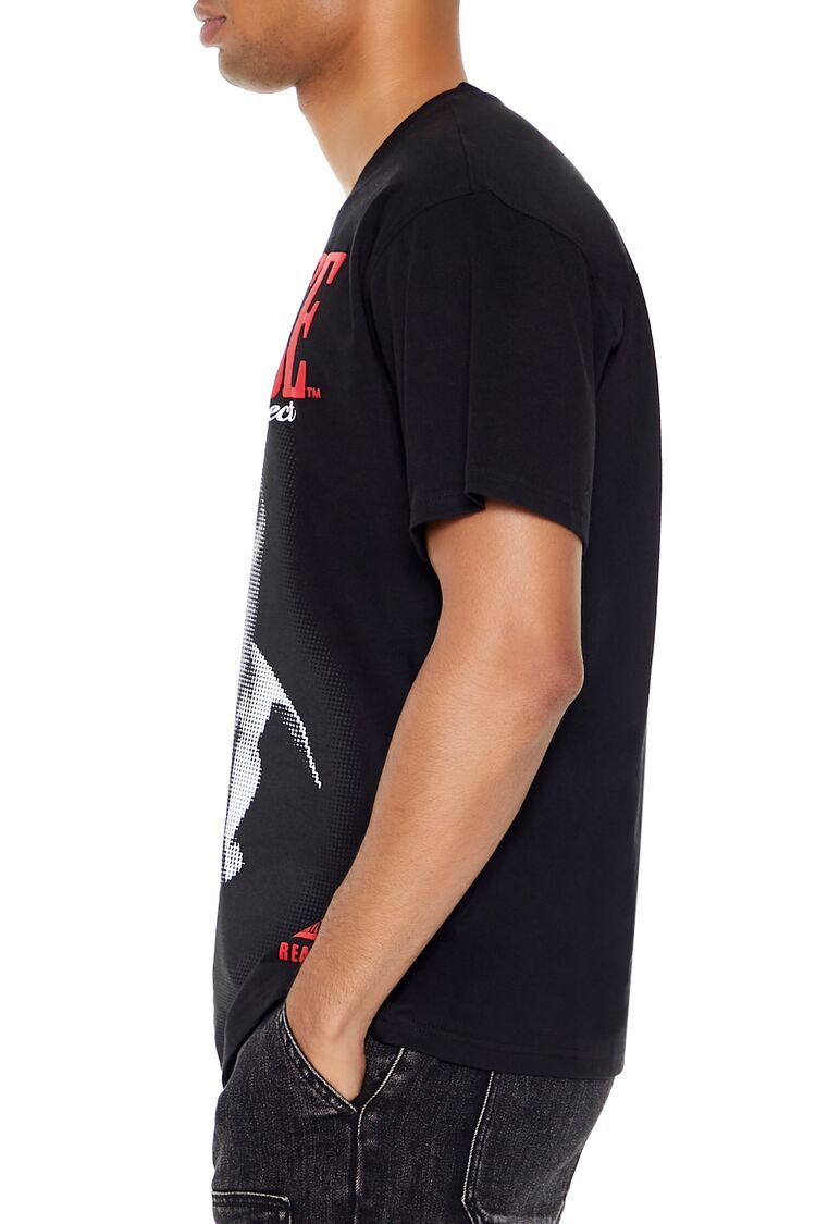  Forever 21 Scarface Puff Print Graphic Tee - black multi - Bonton