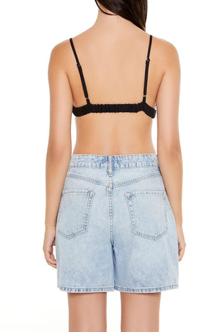 Cutout Triangle Bralette