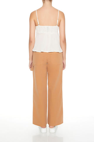 Poplin Utility Carpenter Pants