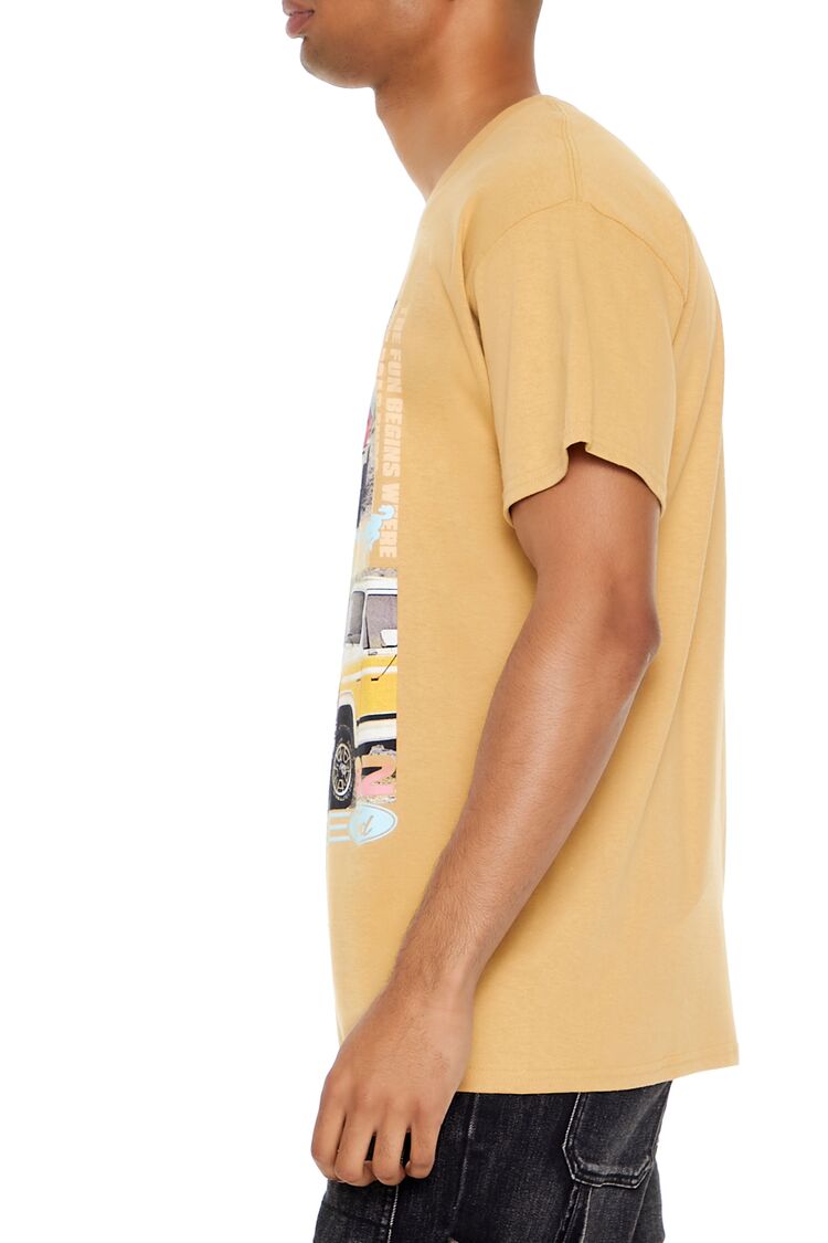  Forever 21 Ford Bronco Graphic Tee - light brown multi - Bonton