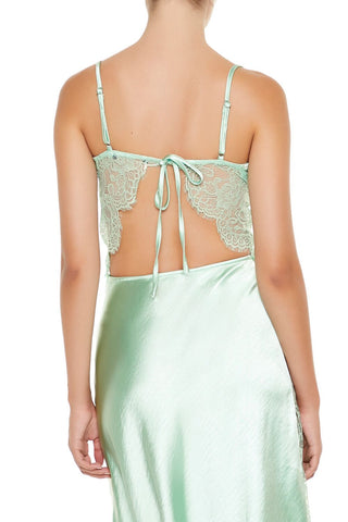 Satin Tie-Back Cami