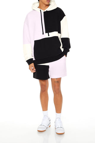 Drawstring Colorblock Hoodie
