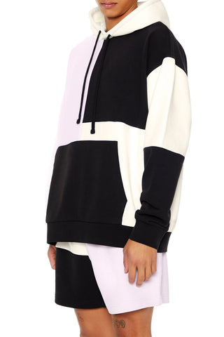 Drawstring Colorblock Hoodie