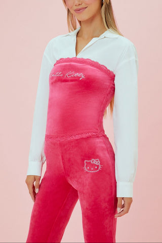 Hello Kitty Velour Tube Top