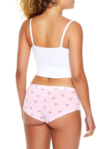 Bow Print Shortie Panties