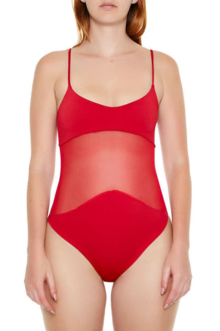 Mesh Cami Bodysuit