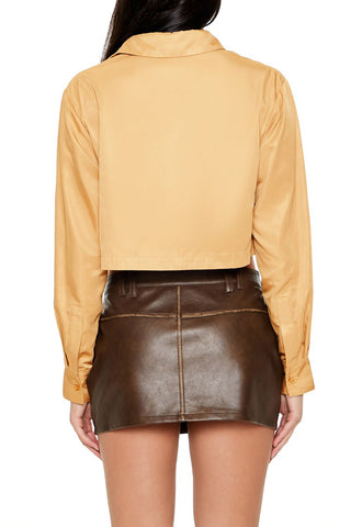 Boxy Cropped Shirt