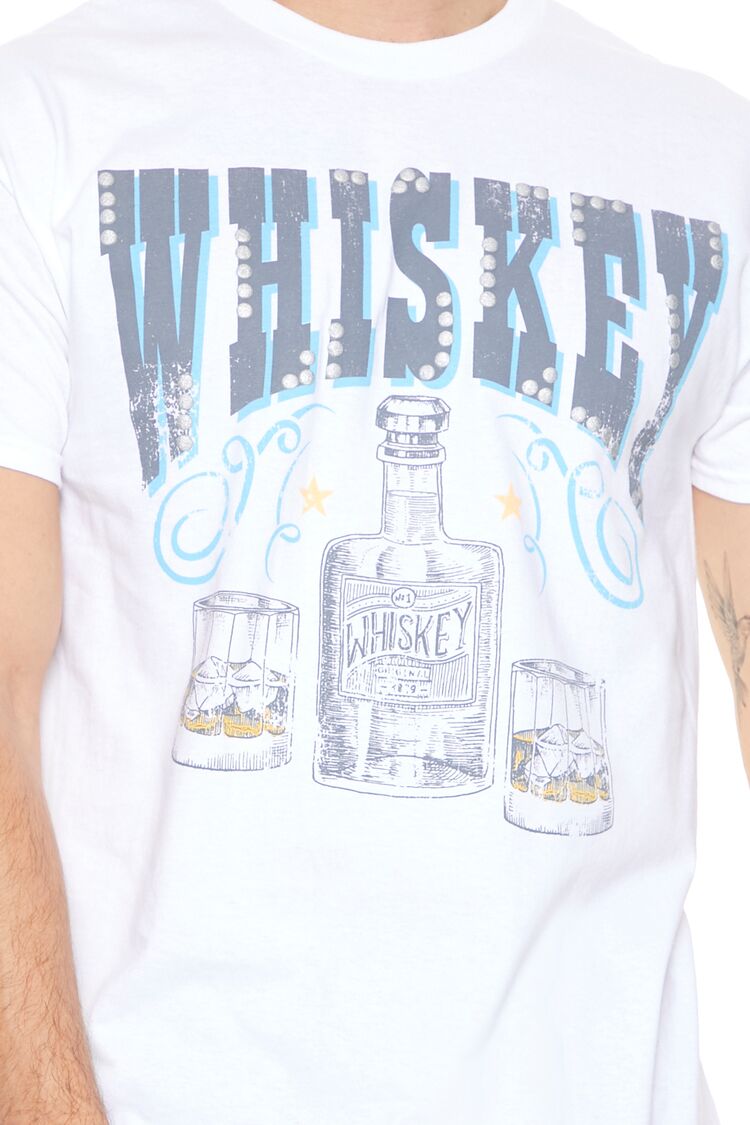  Forever 21 Whiskey Graphic Tee - white multi - Bonton