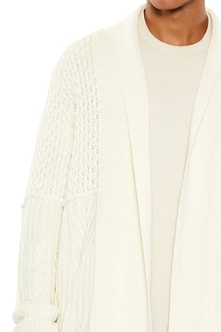 Fisherman Cardigan Sweater
