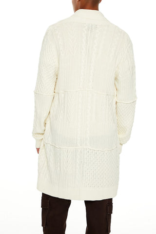 Fisherman Cardigan Sweater