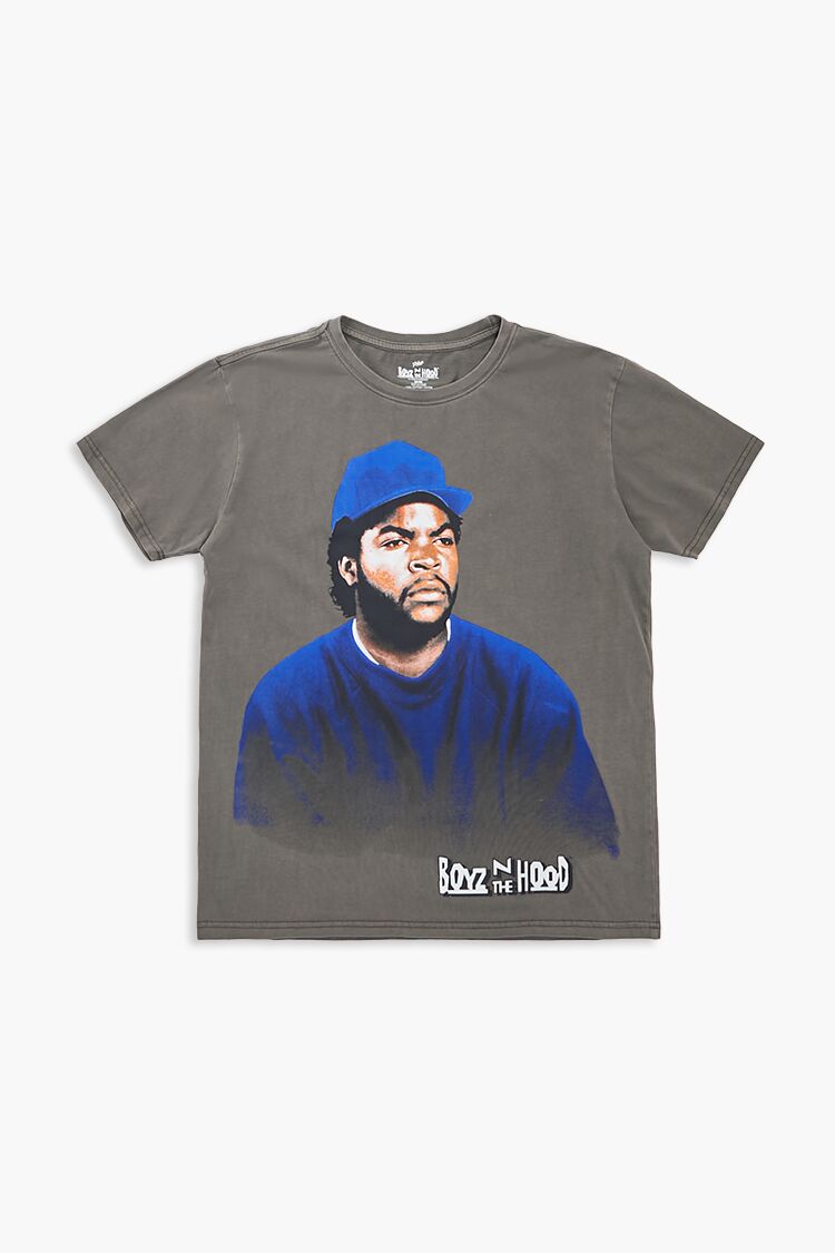  Forever 21 Washed Boyz N The Hood Tee - gunmetal multi - Bonton