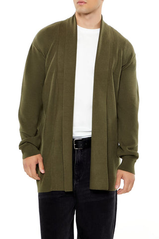 Open-Front Cardigan Sweater